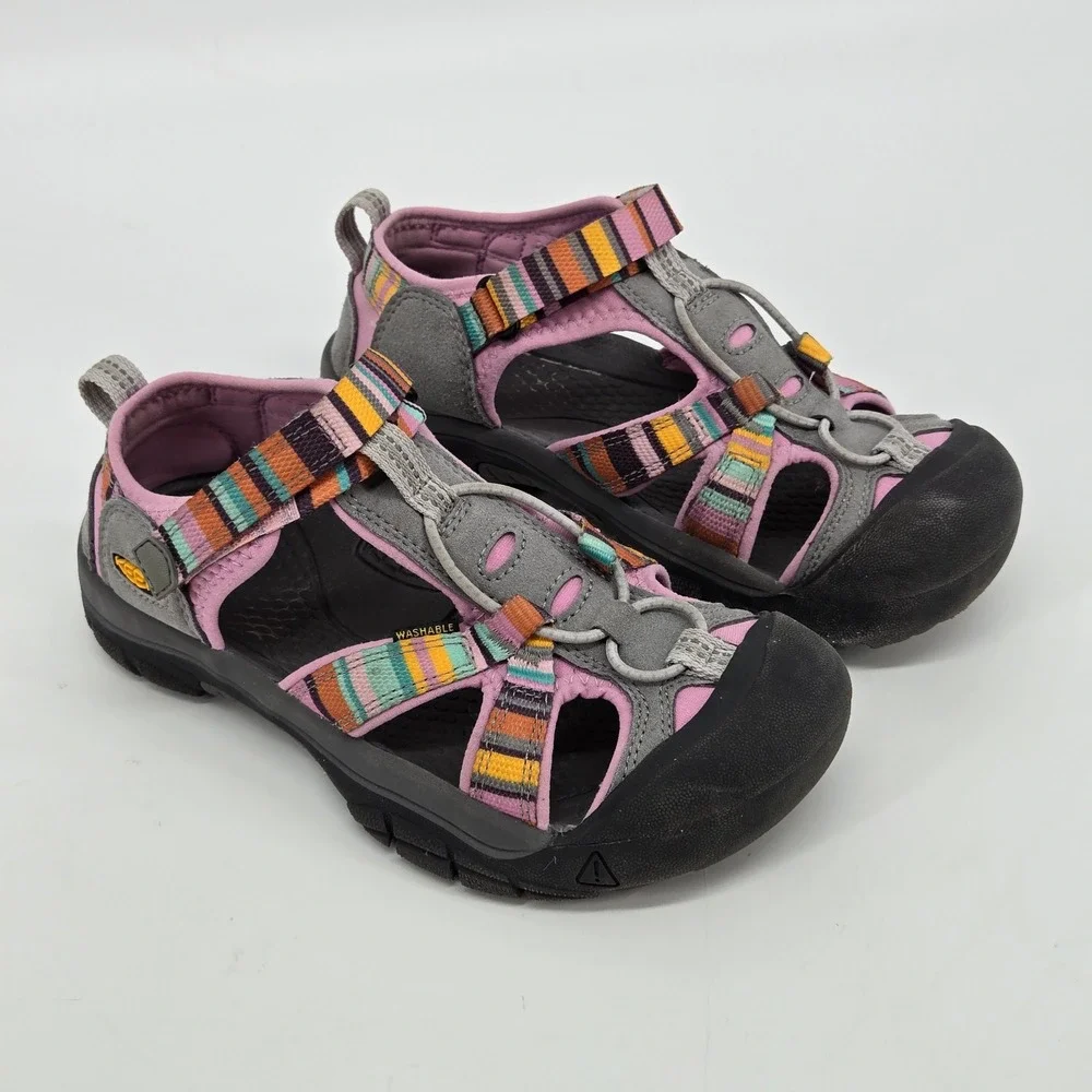 KEEN Kids Venice H2 Lilac Raya Multi Strappy Waterproof Hiking Sandal Youth SZ 3